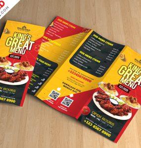 Izrada Brosura Tri Fold Za Fast Food Min